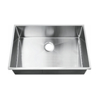 Hotel Top Mount Single Bowl Kitchen Sink Custom Size 18g / 16g Thickness