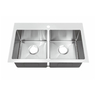304 Stainless Steel Bar Sinks Top Mount 30''X19''X10'' Durable Against Rust