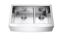 Space Saving Deep Stainless Steel Double Sink Undermount 1150 X 457 X 230