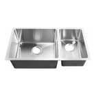 Portable Stainless Commercial Drop In Sink With Thick Sound Reduction Pad