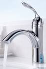 Bathroom Contemporary Vessel Sink Faucets Brushed Surface Treatment
