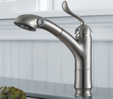 Contemporary Stainless Steel Faucet Thermostatic Long Neck Flexible Hose