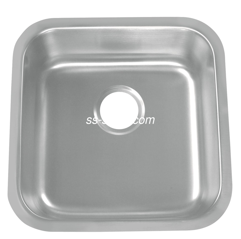 Rectangular Single Bowl Stainless Steel Sink Scratch Resistant Long