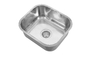 44*39cm Rectangular Undermount Stainless Steel Kitchen Sink No Magnetic