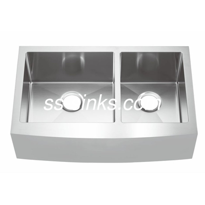 China Top Mounted Stainless Steel Apron Sink , Stainless Apron Front Sink High Durability factory
