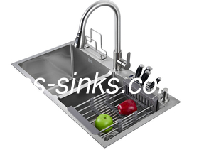 50/50 Double Basin 20 Gauge T-304 Grade Handmade Kitchen Sink