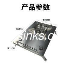 Small Size Portable Gas Stove Outdoor BBQ Equipment For Camping OEM