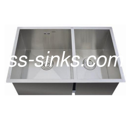 Satin Finish Apron Stainless Steel Kitchen Sink with Soap Dispenser Accessories