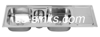 Corner Stainless Steel Kitchen Sink Bowl Depth 9 Inches and Basket for Modern Kitchen Design