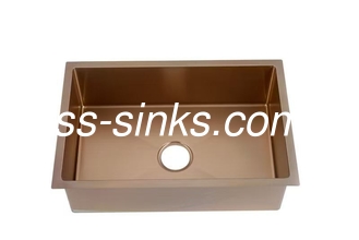 Bronze Cabinet Undermount Stainless Steel Kitchen Sink With OEM Internal Size