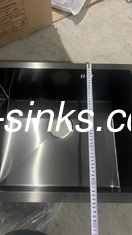 Stainless Steel Kitchen Single Bowl Sink With Easy To Clean Drainer And Durable Material