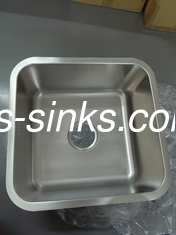 Apron Stainless Steel Kitchen Single Bowl Sink Square Shape And Corrosion-Resistant Drainer