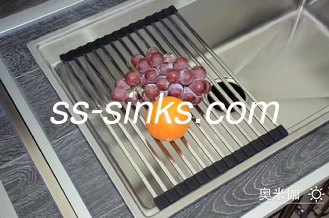 DIY Customized Stainless Steel Single Bowl Handmade Sink With Accessories
