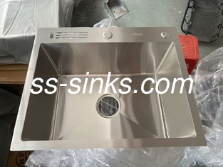 K-20000 Topmount Kitchen Sink with 1 Faucet Hole and Bowl Depth of 21cm