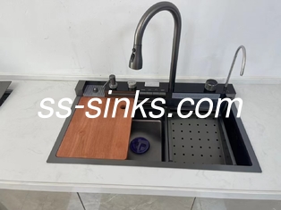 1 Bowl Top Mount Sink in 33*22 Inch Size for Kitchen Organization