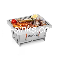 Portable Charcoal BBQ Grill Trolley with Electronic Ignition Your Ultimate BBQ Solution
