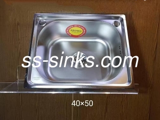 Topmount Kitchen Sink Single Bowl With Drainboard 30 X 17 Inches One Or Two Holes for Kitchen Sink With Drainboard
