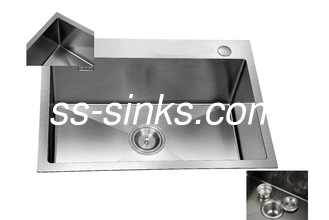 Apartment Matte Black Kitchen Sink Stainless Steel Mounting Hardware Included Perfect for Compact Spaces