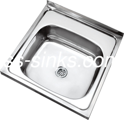 22 Gauge 33x22 Drop In Stainless Steel Single Bowl Sink Noise Elimination