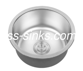 3-1/2'' Stainless Steel Single Bowl Sink Drop In Kitchen Sink 22 Gauge
