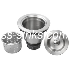 OEM Kitchen Sink Accessories Stainless Steel Drain Basket 3 1/2 Inch