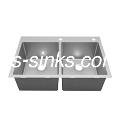 ODM Satin finish Square Single Bowl Sink With 2 Years Warranty