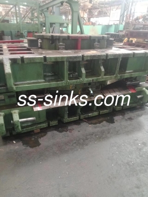 Kitchen Edge Folding Single Sink Mould With Video Before Shipment