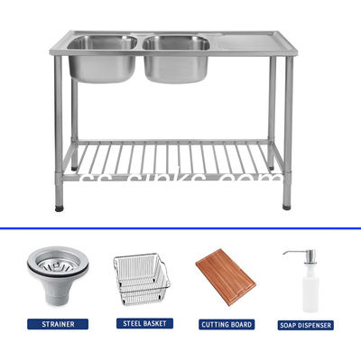 Silver Apron Stainless Steel Kitchen Sink Ideal Addition to Your Kitchen
