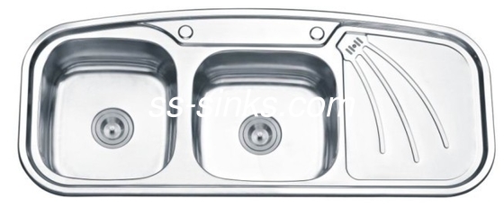 R15 Corner Radios Undermount Stainless Steel Kitchen Sink for Sleek and Timeless Kitchen Design