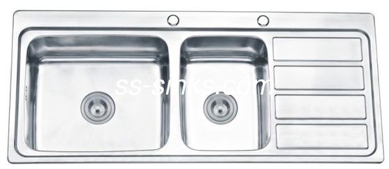 R15 Corner Radios Undermount Stainless Steel Kitchen Sink for Sleek and Timeless Kitchen Design