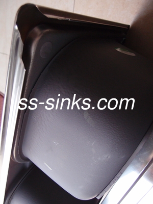 Corner Stainless Steel Kitchen Sink Bowl Depth 9 Inches and Basket for Modern Kitchen Design