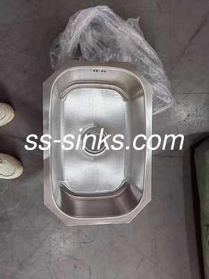 18G Gauge Undermount Stainless Steel Kitchen Sink 9 Inches Deep Single Bowl and Drainboard Included