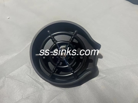 Double Bowl Handmade Kitchen Sink With Center or Rear Drain Placement