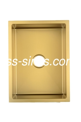 Gold Stainless Steel Undermount Sink For Your Cabinet At Sink Suppliers