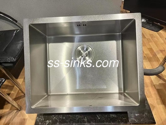 Handmade Undermount Coloured Stainless Steel Single Bowl Sink Stylish And Functional