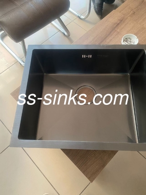 Handmade Undermount Coloured Stainless Steel Single Bowl Sink Stylish And Functional