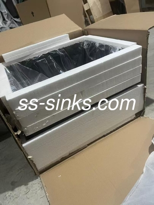 Stainless Steel Kitchen Single Bowl Sink With Easy To Clean Drainer And Durable Material