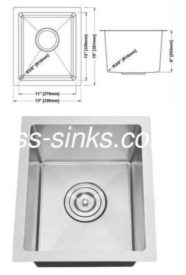 Upgrade Your Kitchen with a Square Single Kitchen Sink Bowl Stainless Steel from a Reputable