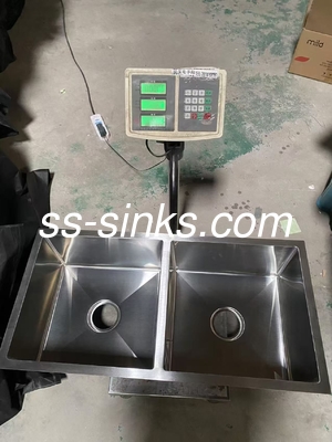 Large Double Bowl Kitchen Sink No Faucet Included Perfect for Your Kitchen Renovation Project