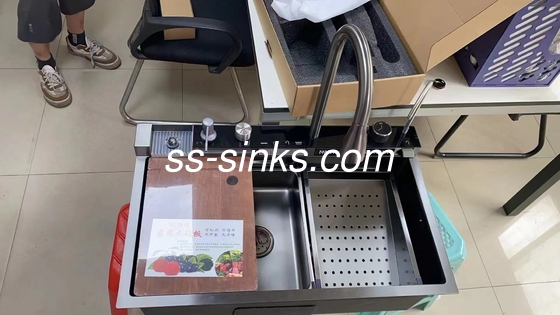 1 Bowl Top Mount Sink in 33*22 Inch Size for Kitchen Organization