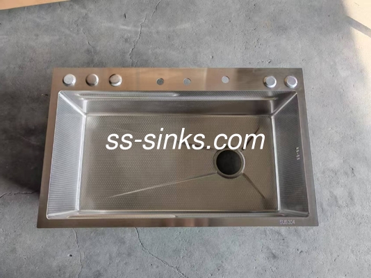 2 Bowls Stainless Steel Double Bowl Sink Overflow Included for Easy Maintenance