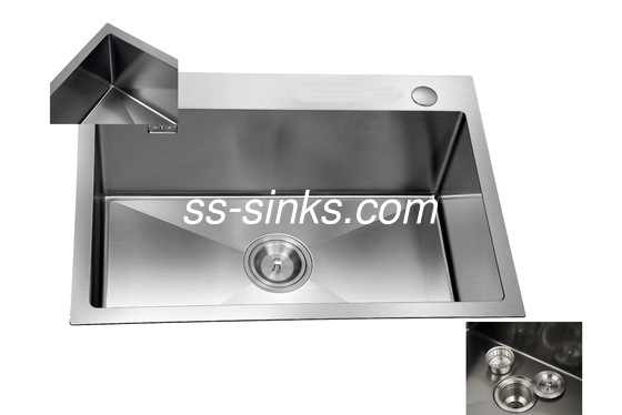Apartment Matte Black Kitchen Sink Stainless Steel Mounting Hardware Included Perfect for Compact Spaces