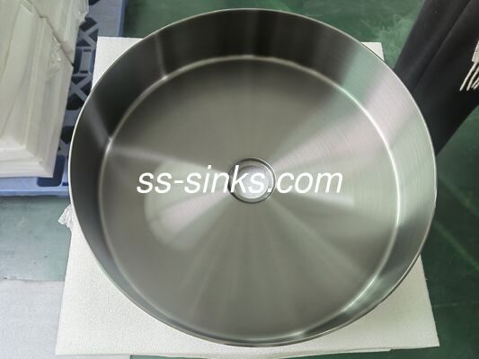 Elegance Engineered for Endurance: Our 3mm 304 Stainless Steel Round Basin