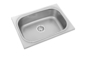 0.7mm Single Basin Stainless Steel Sink Drop In Sink Single Bowl 600*430mm