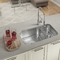 500MM Satin Undermount Stainless Steel Kitchen Sink With 1 Faucet Hole