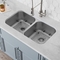 Big And Small Bowl Undermount Stainless Steel Kitchen Sink 600MM Base Cabinet Size