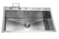 780*480MM Kitchen Handmade Sink Single Bowl Drop In Zero Radius