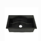 550 Degree Composite Black Quartz Farmhouse Sink With 2 Faucet