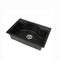 550 Degree Composite Black Quartz Farmhouse Sink With 2 Faucet