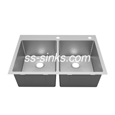 ODM Satin finish Square Single Bowl Sink With 2 Years Warranty